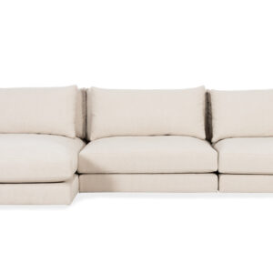 LYON Divansoffa 4-sits Vändbar Beige