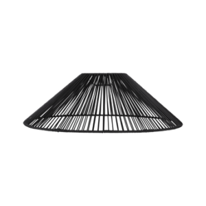 Lampskärm Vide 58 cm Svart