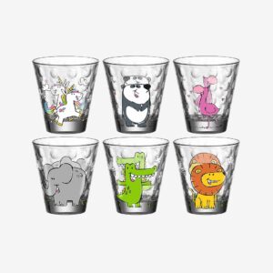 Leonardo – Dricksglas Optic 21,5 cl 6-pack – Transparent – Dricksglas – Från Homeroom