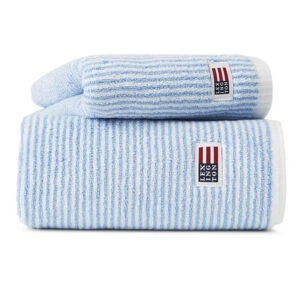 Lexington Original Striped Handduk 70×130 Vit