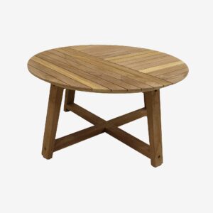 LifestyleGarden – Agate runt soffbord 90 – Brun – Soffbord utomhus – Från Homeroom