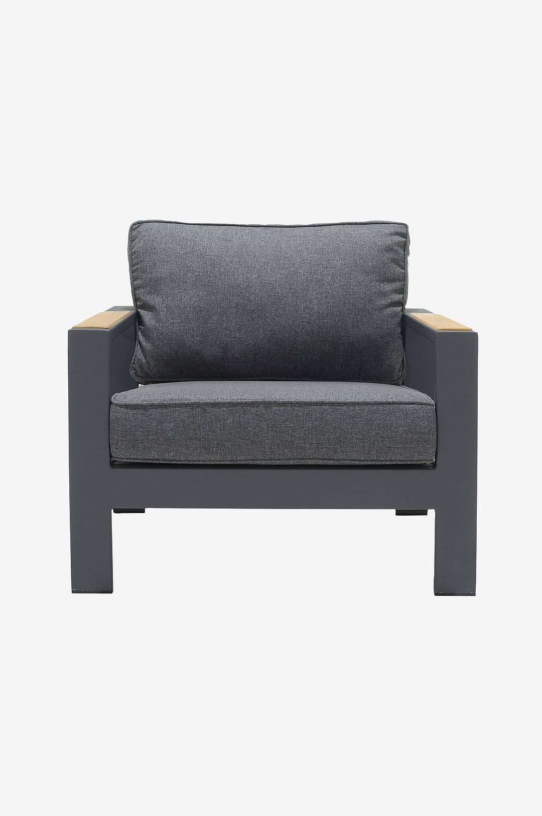 LifestyleGarden – Fåtölj PALAU – Grå – Utefåtöljer – Från Homeroom