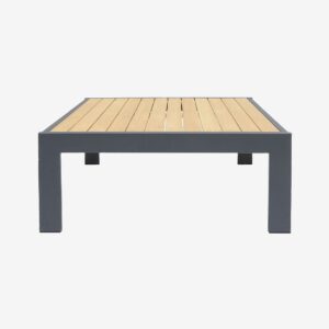 LifestyleGarden – Soffbord PALAU 100×100 cm – Grå – Soffbord utomhus – Från Homeroom