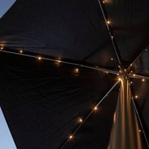 Ljusslinga Akku 2,7m Black