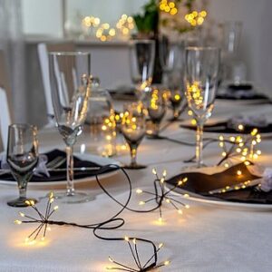 Ljusslinga Dew Drop Flower 2,1m