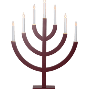 Ljusstake Anno 71cm Röd