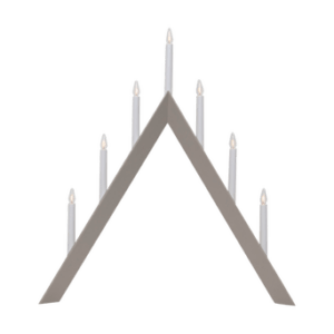 Ljusstake Arrow Beige