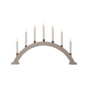 Ljusstake Gillian 40cm Beige