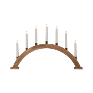 Ljusstake Gillian 40cm Brun