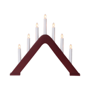 Ljusstake Jarve Röd