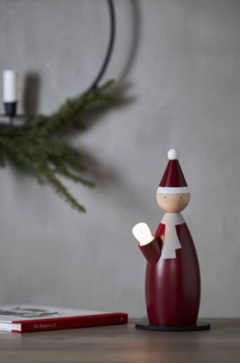 Ljusstake Lucia Classic 28cm Red