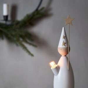 Ljusstake Lucia Classic höjd 33 cm White