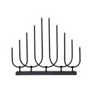 Ljusstake Novum höjd 39 cm Svart