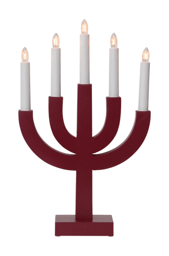 Ljusstake Selma Röd