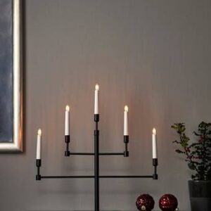 Ljusstake Vide höjd 53 cm Black