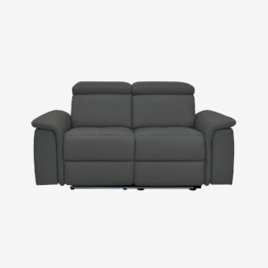 Loft24 – 2-sits soffa med manuell relaxfunktion Pareli – Grå – 2-sits soffor – Från Homeroom