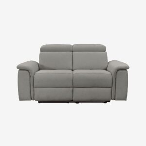 Loft24 – 2-sits soffa med manuell relaxfunktion Pareli – Grå – 2-sits soffor – Från Homeroom