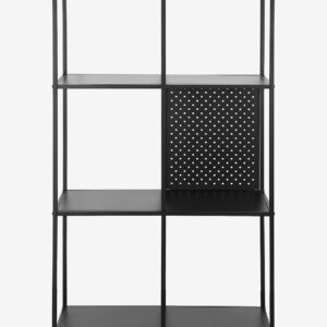 Loft24 – Bokhylla Järn Charleston – Svart – Bokhyllor – Från Homeroom
