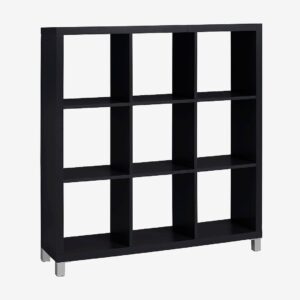 Loft24 – Bokhylla Kiwi Small 9 fack – Svart – Bokhyllor – Från Homeroom