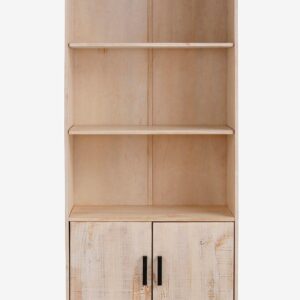 Loft24 – Bokhylla Santo 2 dörrar – Flerfärgad – Bokhyllor – Från Homeroom