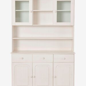 Loft24 – Buffé med 3 dörrar 2 glasdörrar och 3 lådor Mette – Vit – Byråar – Från Homeroom