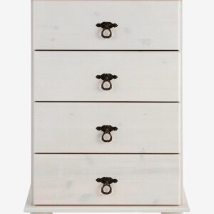 Loft24 – Byrå Finca 4 lådor – Vit – Byråar – Från Homeroom