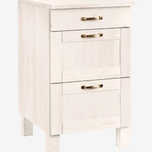 Loft24 – Förvaringsskåp Alby 60 Small 3 Drawer – Vit – Skåp – Från Homeroom