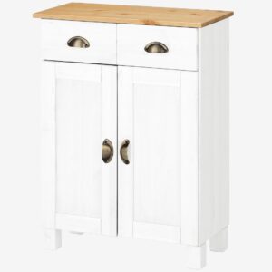 Loft24 – Förvaringsskåp Toscana 2 Dörrar – Vit – Skåp – Från Homeroom