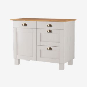 Loft24 – Förvaringsskåp Toscana Kit 4 lådor – Vit – Skåp – Från Homeroom