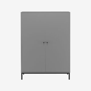 Loft24 – Highboard Celine 2 Dörrar – Grå – Skåp – Från Homeroom