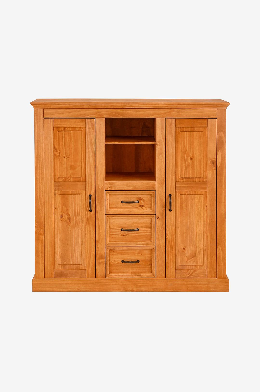 Loft24 - Highboard Selma 2 dörrar/3 lådor - Brun - Skåp - Från Homeroom