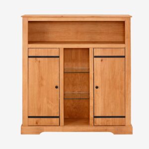 Loft24 – Hög skänk Loki 2 dörrar – Brun – Skänkar & sideboards – Från Homeroom