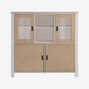 Loft24 – Hög skänk Sansibar 2 dörrar – Flerfärgad – Skänkar & sideboards – Från Homeroom