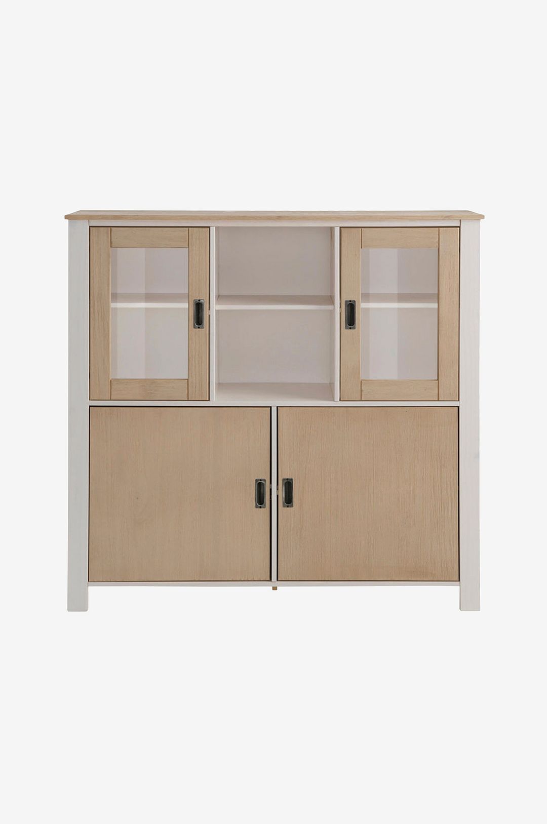 Loft24 - Hög skänk Sansibar 2 dörrar - Flerfärgad - Skänkar & sideboards - Från Homeroom