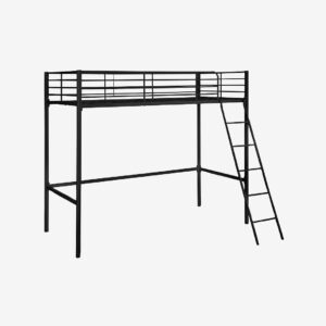 Loft24 – Hög sovsäng 90 Clove – Svart – Sängar – Från Homeroom