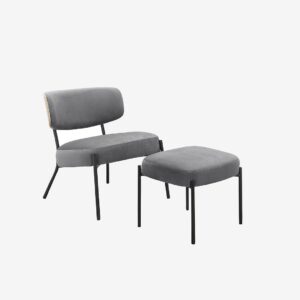 Loft24 – Lounge Stol Jerry – Grå – Fåtöljer – Från Homeroom