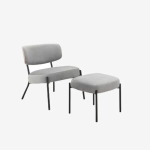 Loft24 – Lounge Stol Jerry – Grå – Fåtöljer – Från Homeroom