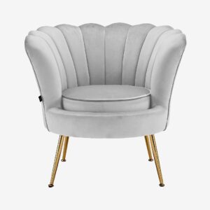 Loft24 – Loungefåtölj Kelsey – Grå – Fåtöljer – Från Homeroom