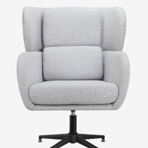 Loft24 – Loungestol snurrfåtölj Vanessa – Grå – Fåtöljer – Från Homeroom