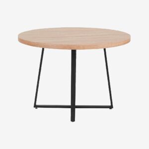 Loft24 – Matbord Anja Ø110 – Brun – Matbord – Från Homeroom