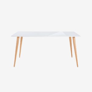 Loft24 – Matbord Aspen 160 – Vit – Matbord – Från Homeroom