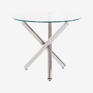 Loft24 – Matbord Jordan 90 – Krom – Matbord – Från Homeroom