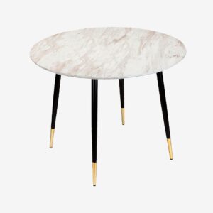 Loft24 – Matbord Monza Ø100 – Vit – Matbord – Från Homeroom