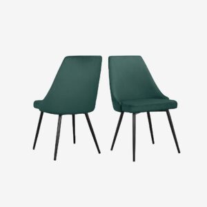 Loft24 – Matstol 2Pk Natascha – Grön – Stolar – Från Homeroom