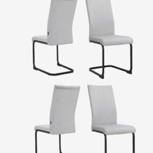 Loft24 – Matstol 2Pk Sia – Grå – Stolar – Från Homeroom