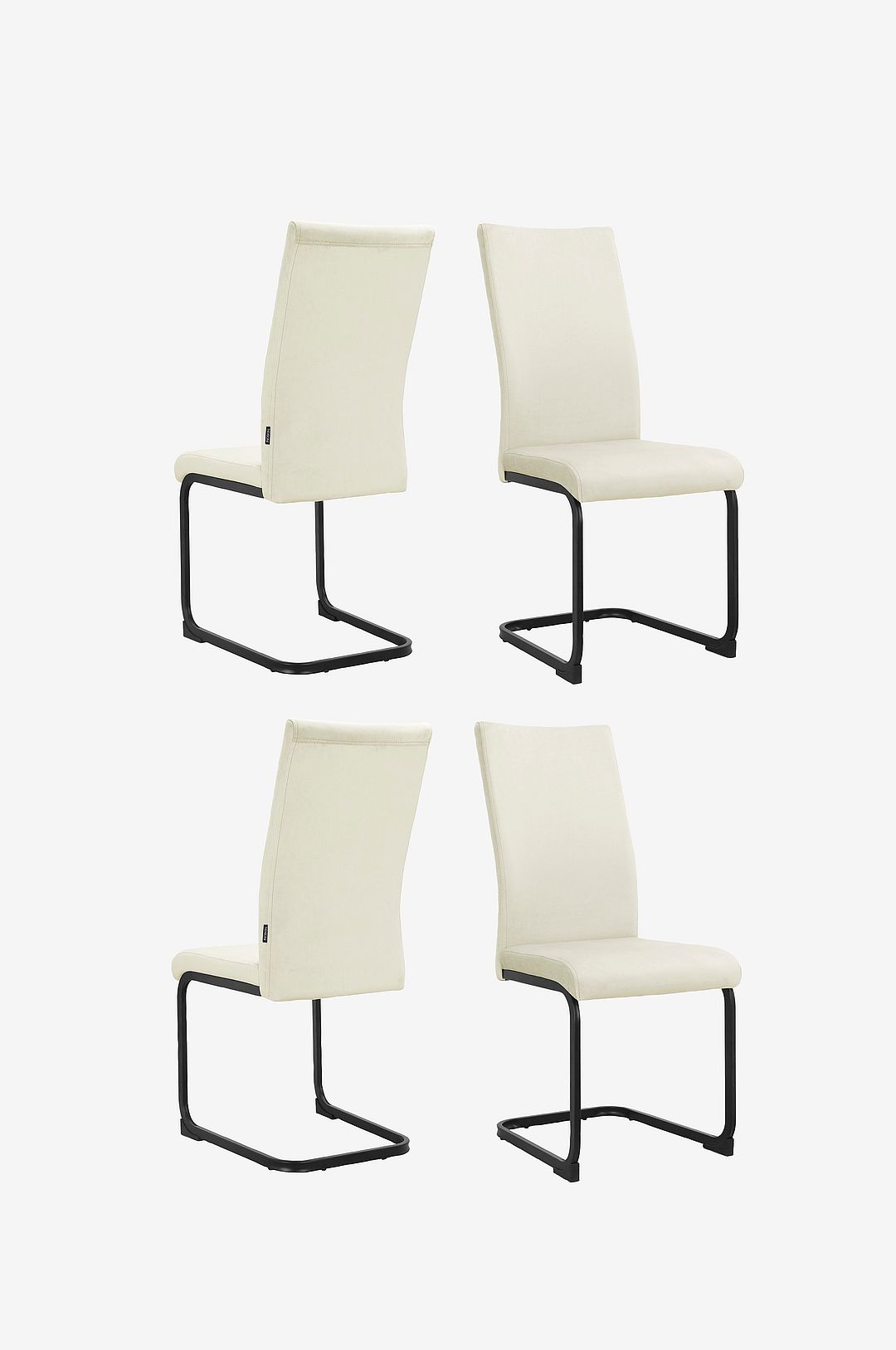 Loft24 – Matstol 2Pk Sia – Vit – Stolar – Från Homeroom