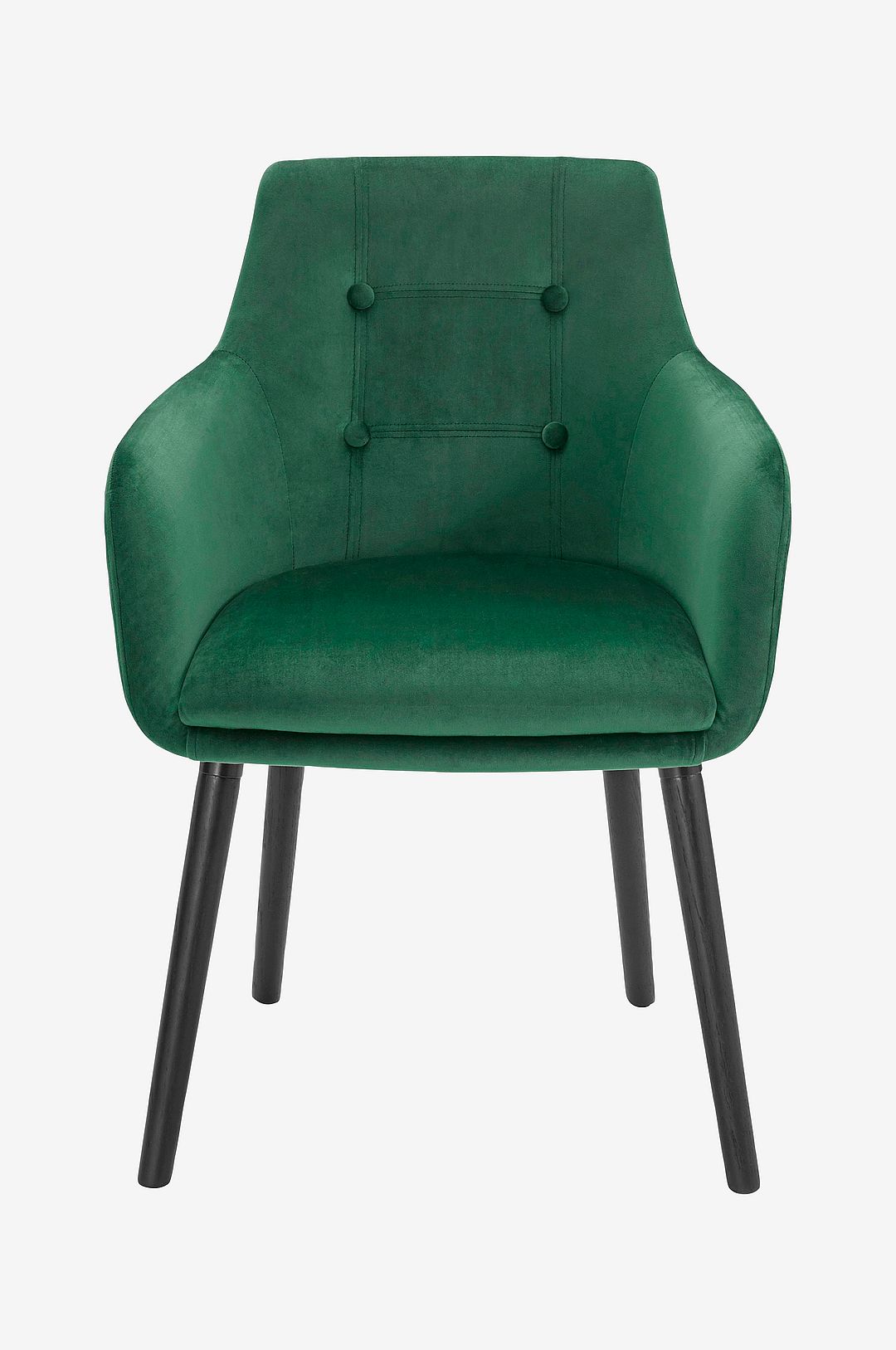 Loft24 – Matstol med armstöd Bradford – Grön – Karmstolar – Från Homeroom