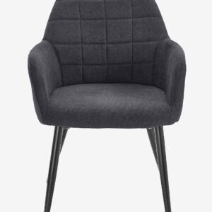 Loft24 – Matstol med armstöd MARA, 2-pack – Grå – Karmstolar – Från Homeroom