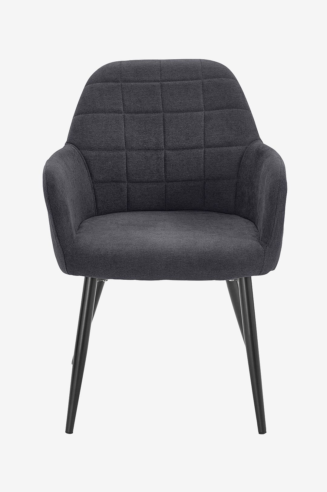 Loft24 – Matstol med armstöd MARA, 2-pack – Grå – Karmstolar – Från Homeroom