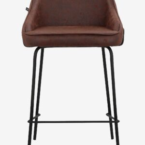 Loft24 – Matstol med armstöd OLINE, 2-pack – Brun – Barstolar & pallar – Från Homeroom